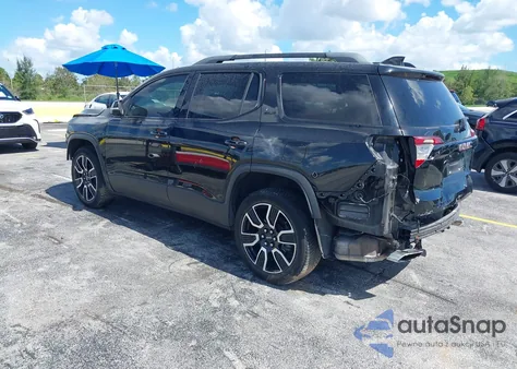 2021 GMC Acadia Fwd Slt from USA, damaged, VIN 1GKKNML4XMZ176401